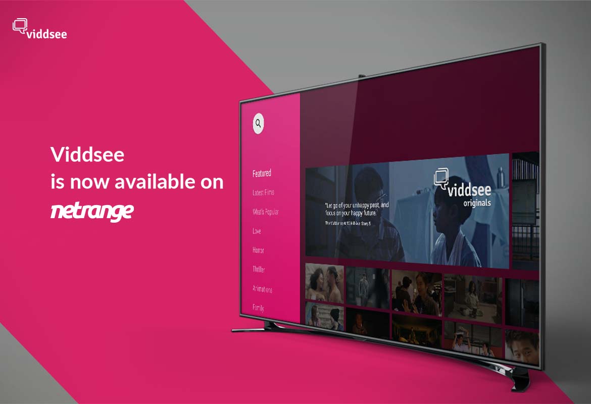 Viddsee is now featuring on the NetRange TV Portal