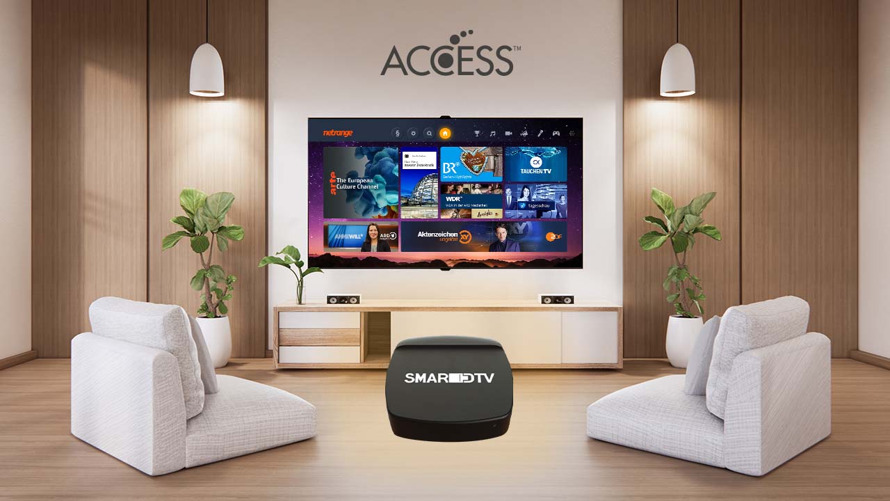 ACCESS and SmarDTV Enable Operators to Expand Streaming Offerings with Integrated 4K Puck and Content Solution
