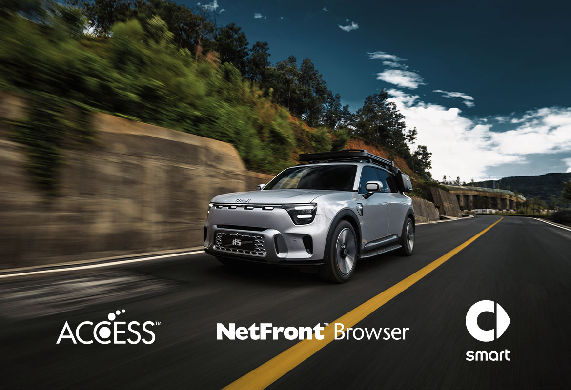 smart Selects ACCESS NetFront™ Browser for Enhanced In-Car Connectivity